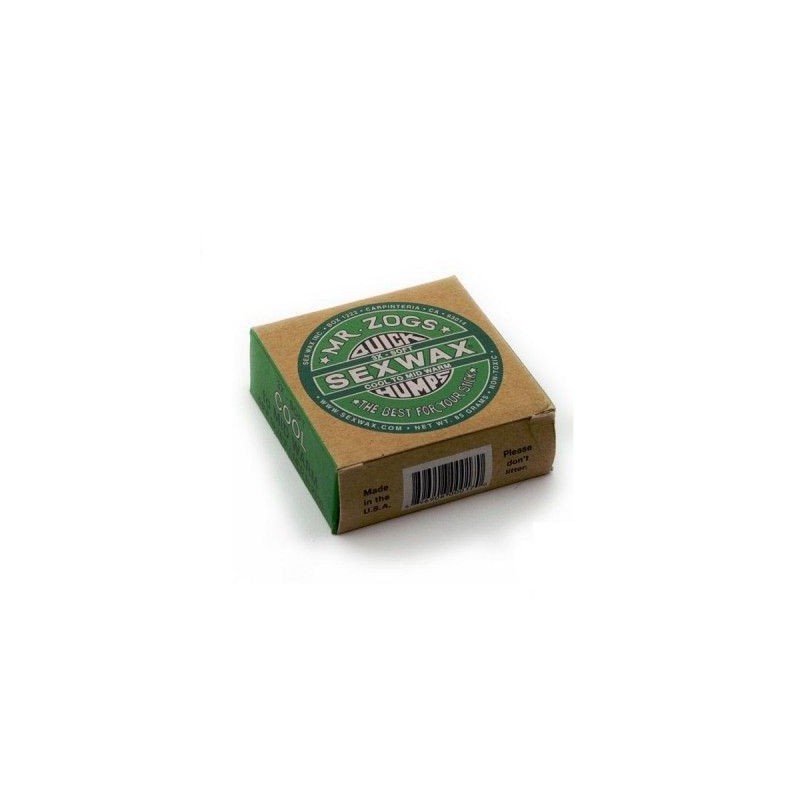 Cera Sex Wax Green Cool/Mid Warm 14º/23º