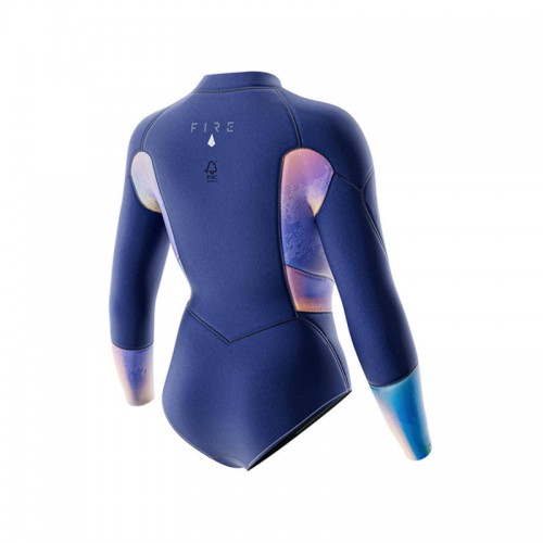 Neopreno Fire Sunset Shorty F/Zip 2/2 FL Prolimit