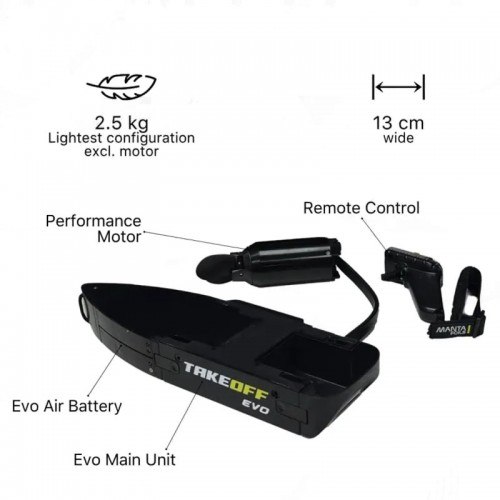 TakeOff EVO Air 388 Wh (2x 194 Wh) Standard 3 Blade