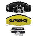 Slingshot 2016 B2 Trainer Kite 2m (Pack)