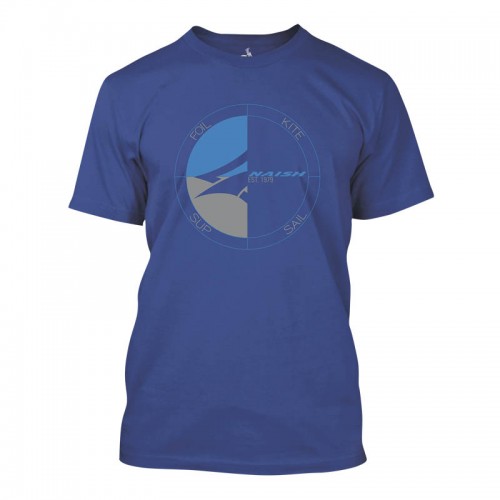 Naish APP Camiseta Circle Tee - Deep Royal