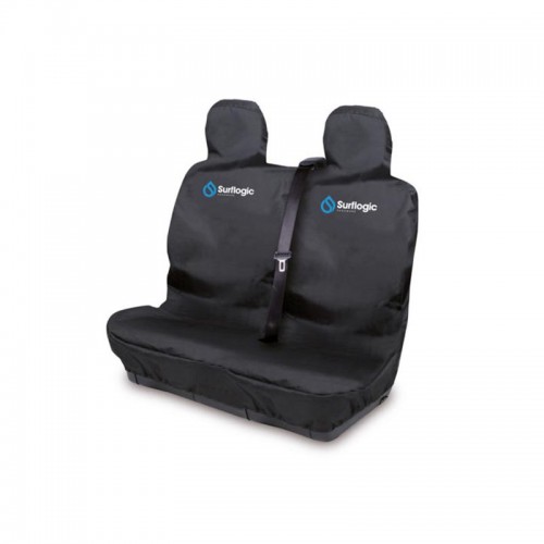 Surf Logic Car Seat Cover Double Black(Waterproof)