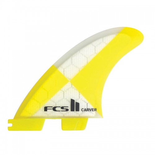 Set Aletas FCS II Carver PC Yellow L Tri Fins