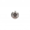 Tornillo mas placa de aleta 4X22mm Philips