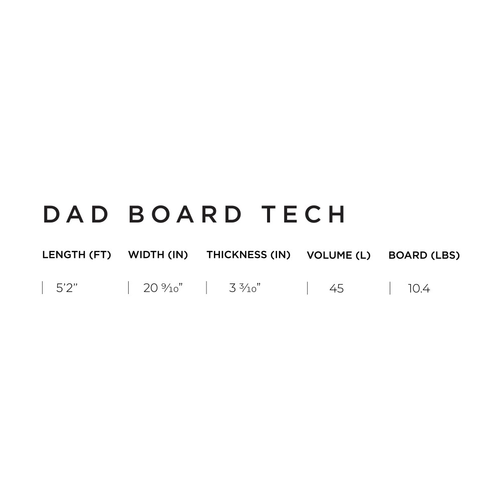 Tabla Foil RE Dad Board Foil Surfboard 5'2"