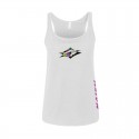 Camiseta Naish Flower Diamond Tank - White