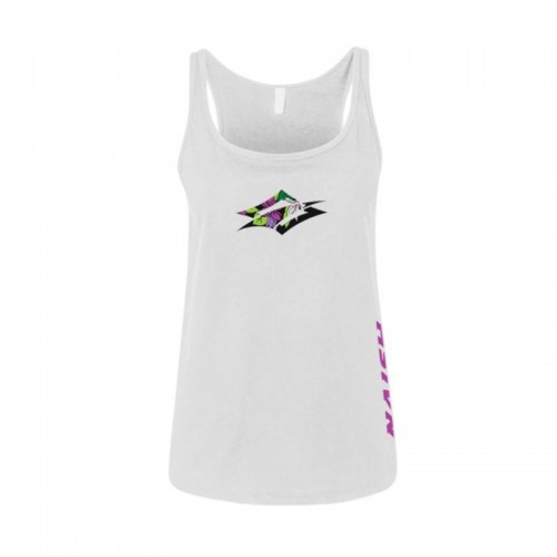 Camiseta Naish Flower Diamond Tank - White