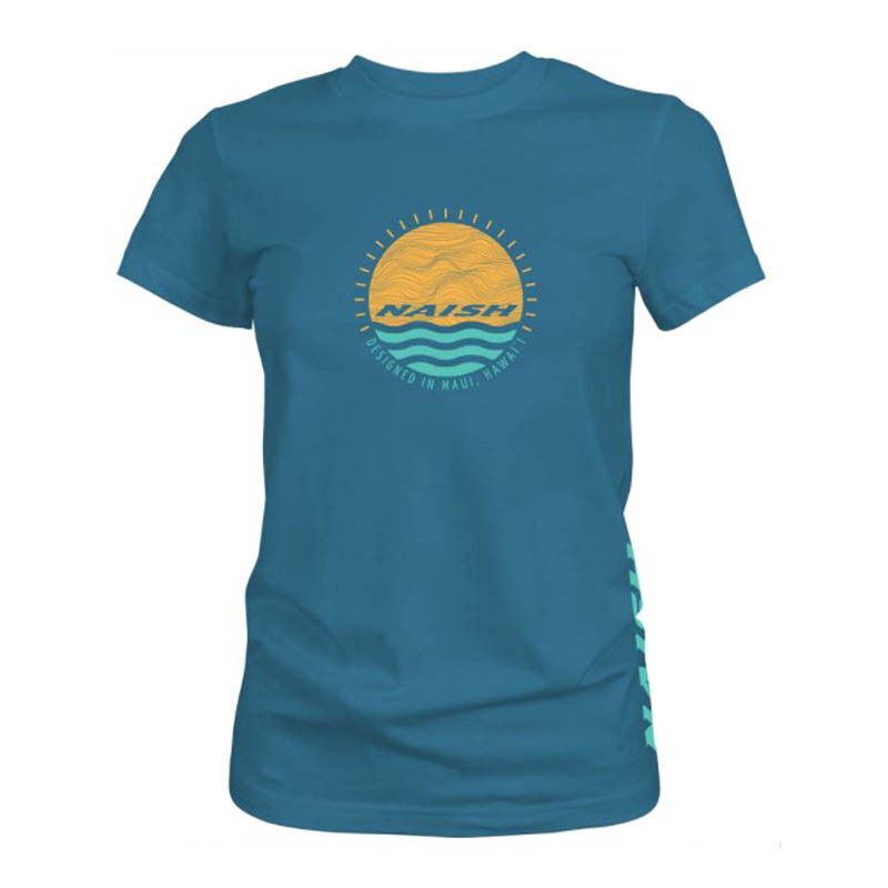 Camiseta Naish Circle Sunset Deep Teal