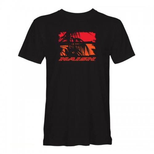 Camiseta Naish Palm Sunset Tee Black