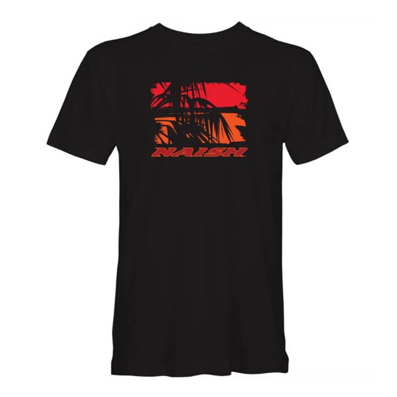 Camiseta Naish Palm Sunset Tee Black