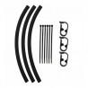 Fixmykite One Pump Hose/Clamp Kit