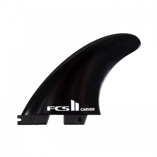 Set Aleta FCS II Tri Fin Carver Negro M