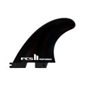 Aletas Surf FCS II Tri-Fin Performer negro S