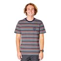 Camiseta Searchers Wyatt Stripe Rip Curl