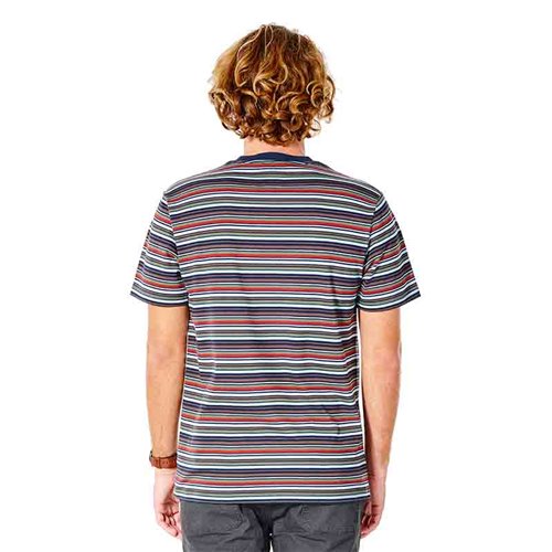 Camiseta Searchers Wyatt Stripe Rip Curl
