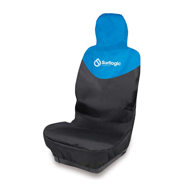 Surf Logic Seat Cover Black & Cyan