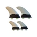 Fin Set FCS Naish Quad 4.0" / 4.75" (4) Fin Set FCS Naish Quad 4.0" / 4.75" (4)