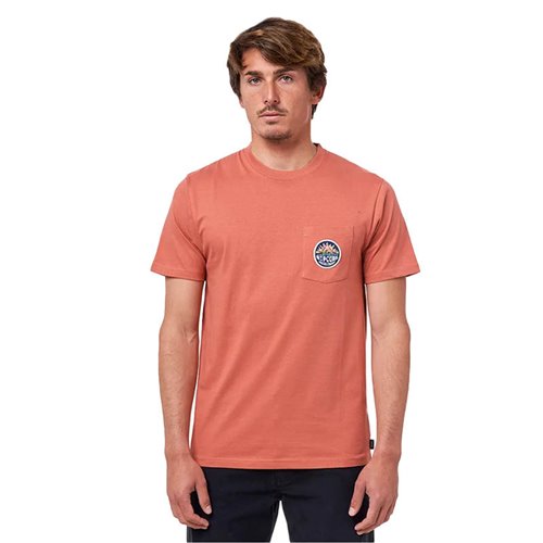 Camiseta M/C Horizon Badge Rip Curl