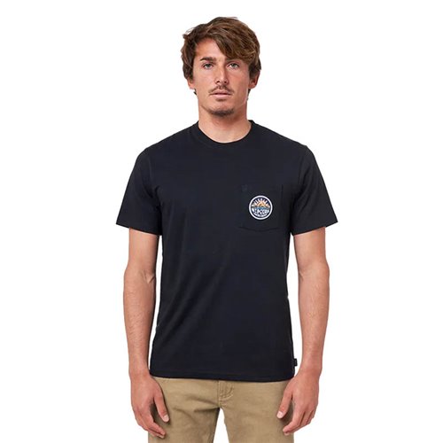 Camiseta M/C Horizon Badge Rip Curl