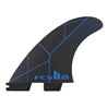 Set Aletas FCS II PC Black/Blue M