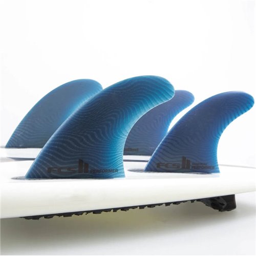 Set Aletas FCS II Performer Neo Glass Pacific Quad M